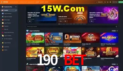 Biblioteca de slots populares na 190 Bet